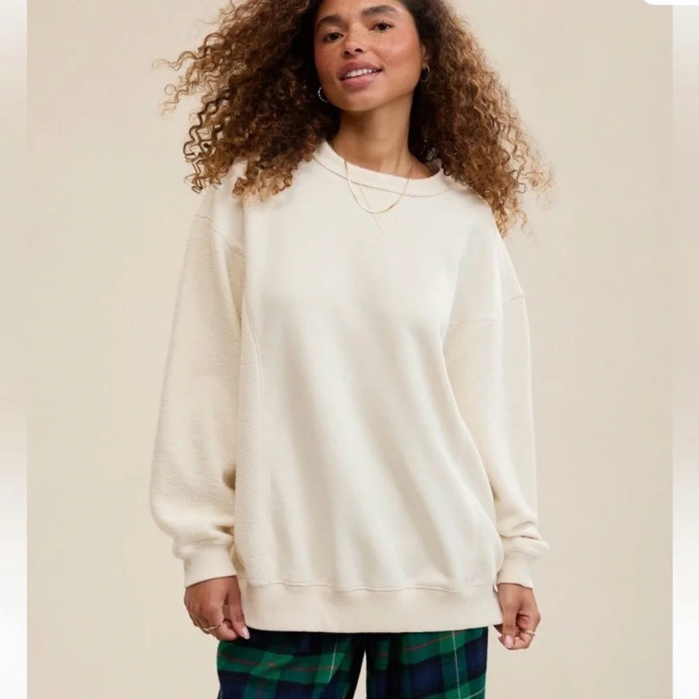 NWT aerie tres chic chenille sweatshirt - Picture 1 of 3
